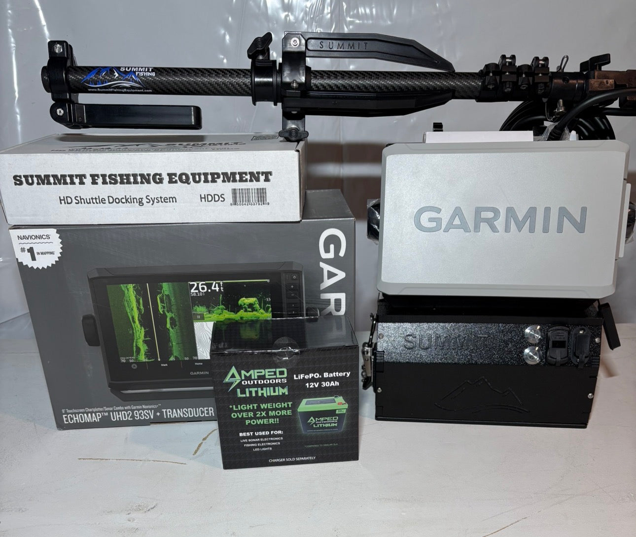 Garmin ECHOMAP UHD2 93sv/Summit Bundle