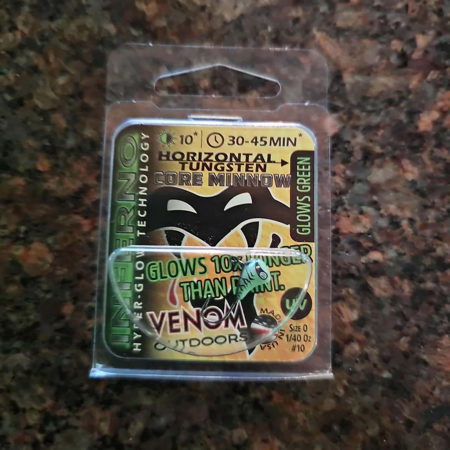 Venom Horizontal Tungsten Core Minnow