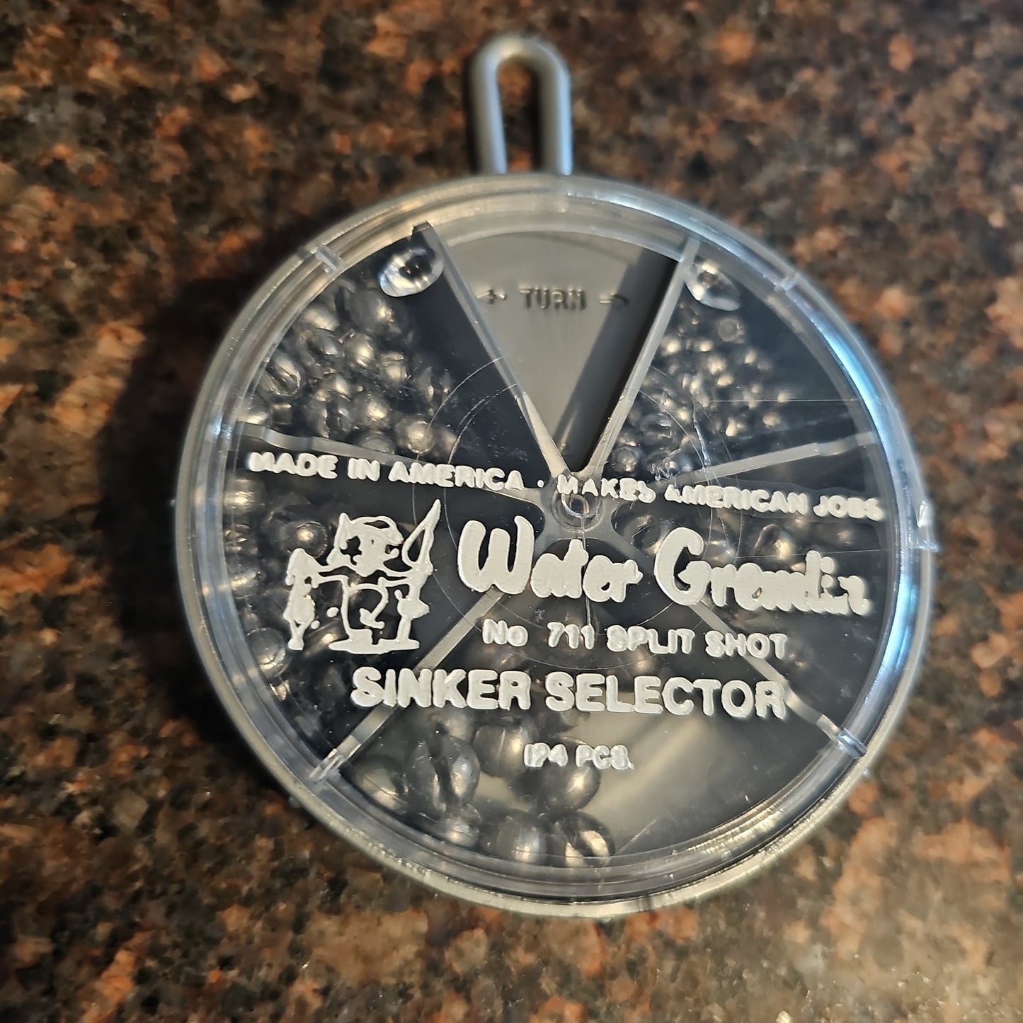 Water Gremlin Round Sinker Selector 124pc