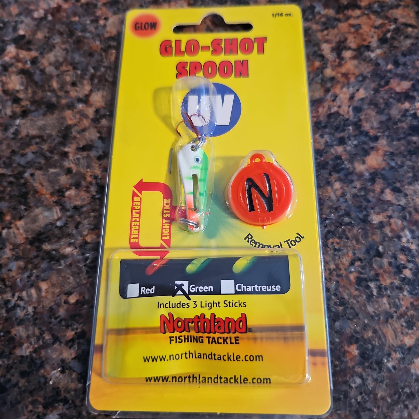 Northland Tackle Glo-Shot Spoon UV