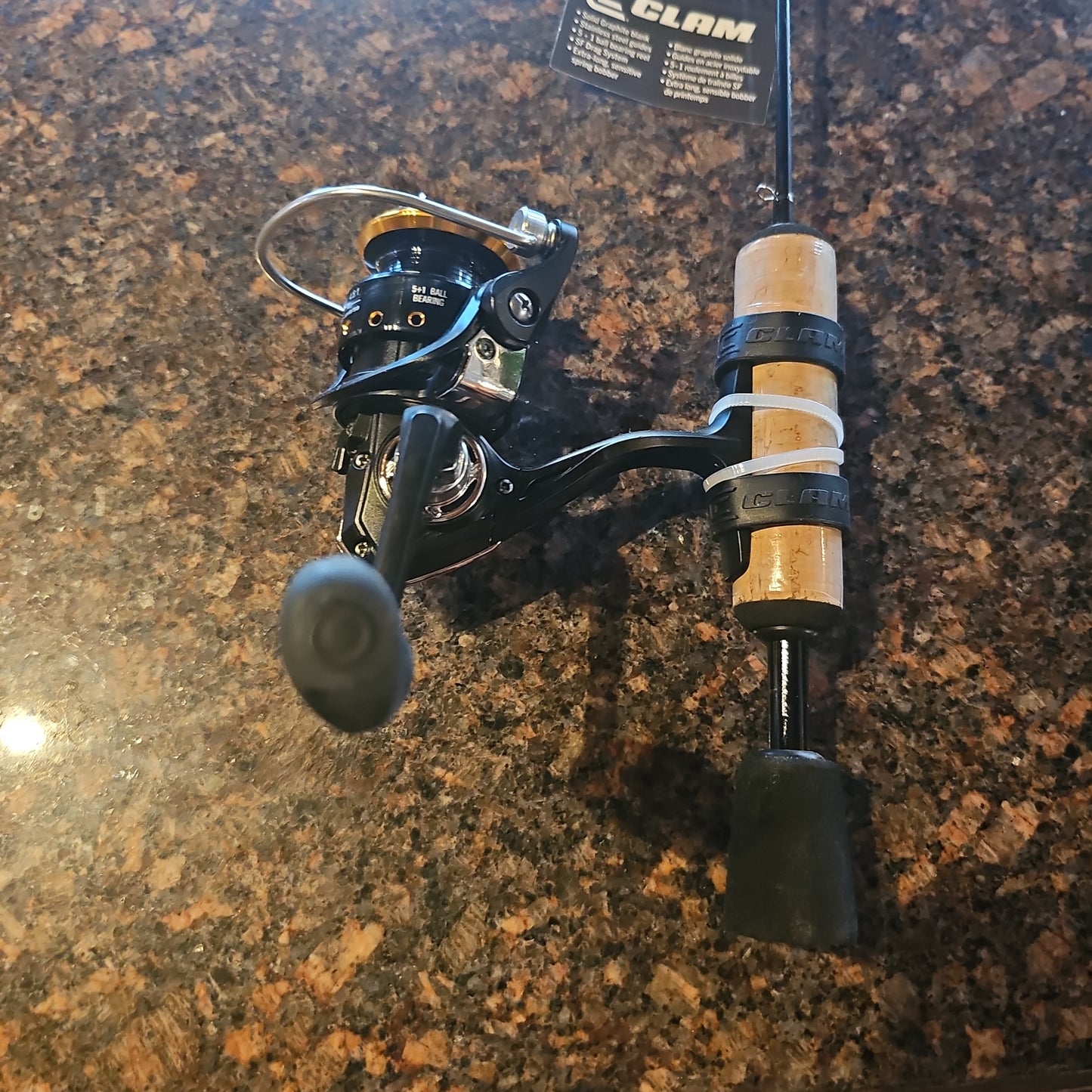 Clam Dead Meat Graphite 27" Light Dakota Perch Combo