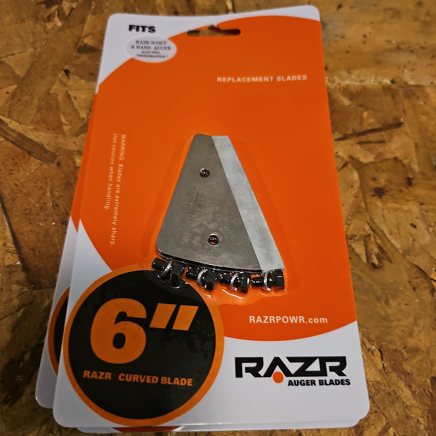 Razr Auger Blades 6"