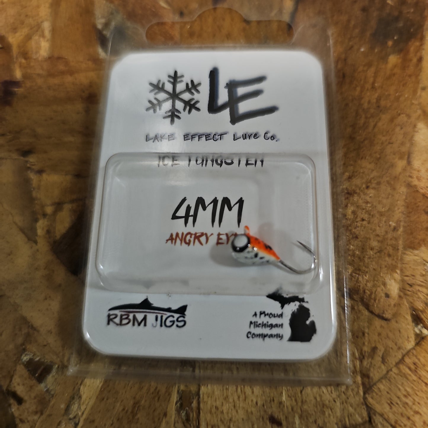 Lake Effects Tungsten Jig Angry Eyes 4mm