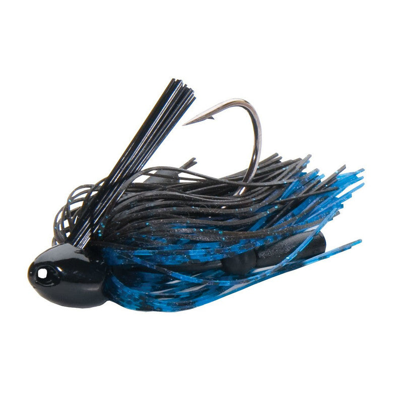 Northland Jungle Jig Weedless Flippin Jig 3/8 Black/Blue