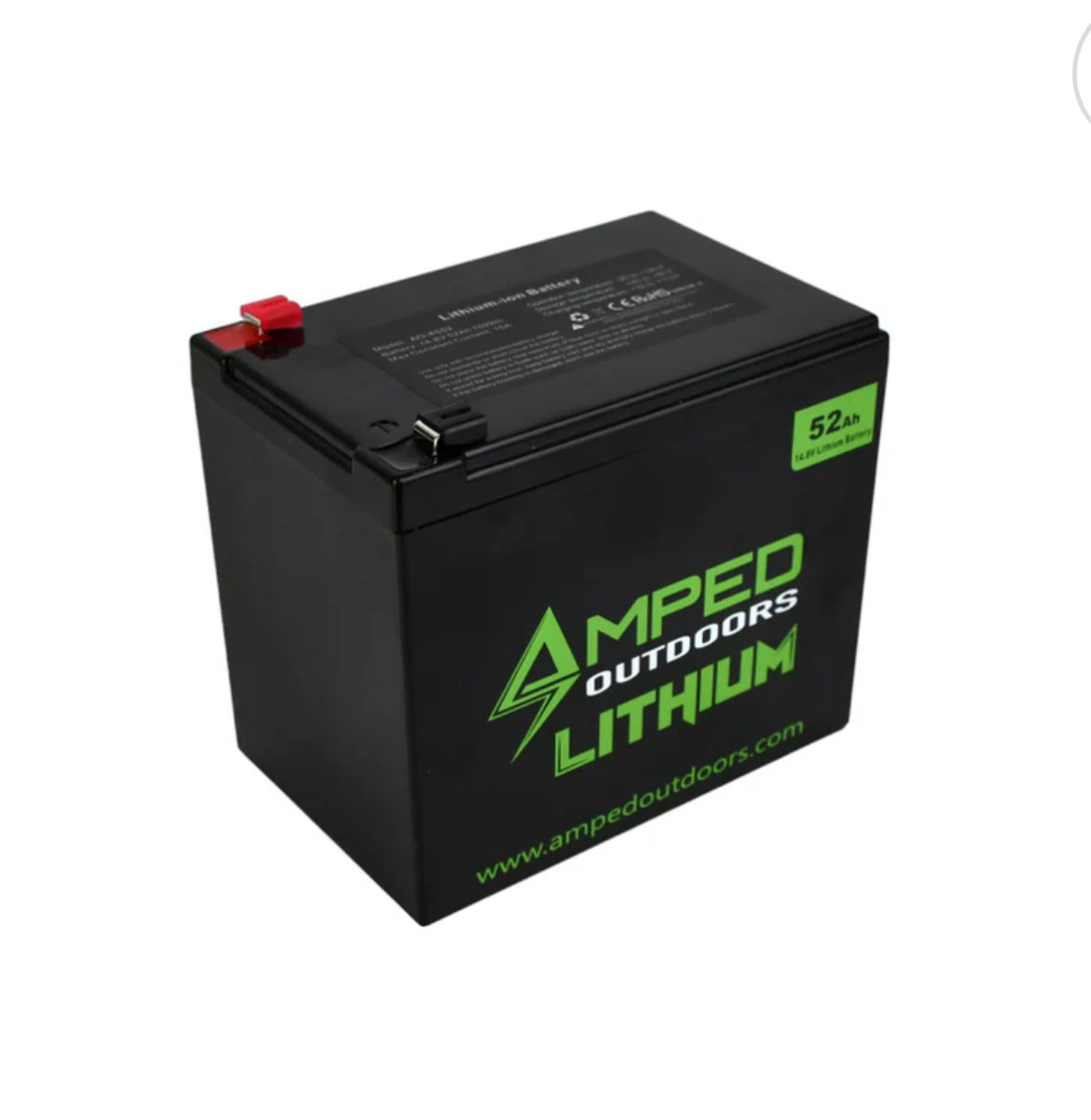 Amped 52Ah Lithium Battery