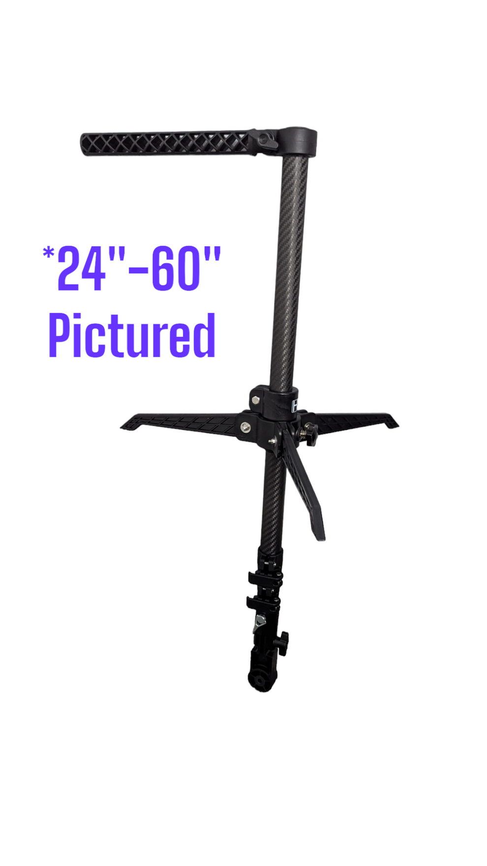 HD Innovations Carbon FFS Ice Pole Combo 24”-60”
