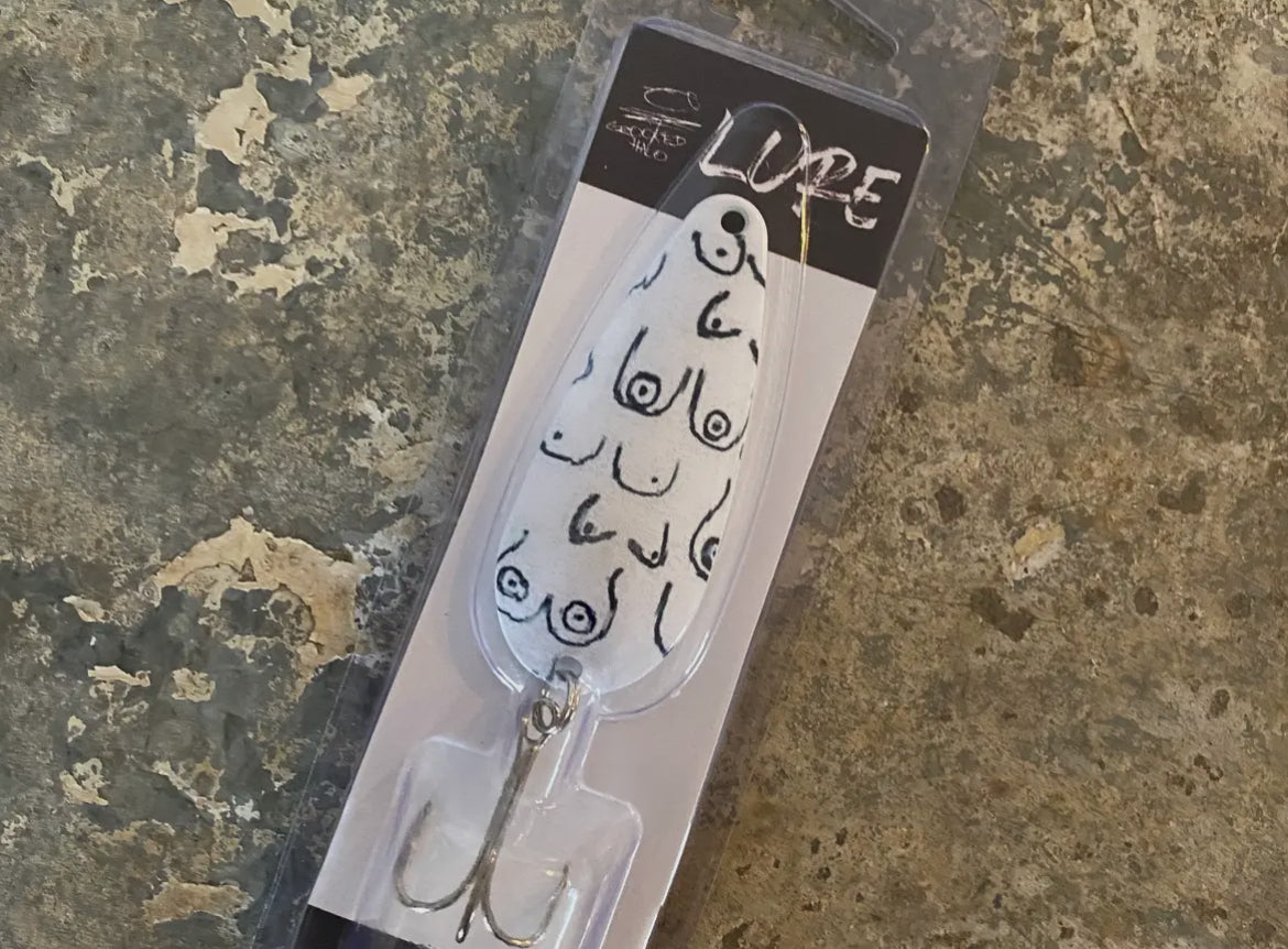 breasts fishing lure Boutique Fishing Lure/Spoon- Boobies – MasterB&H