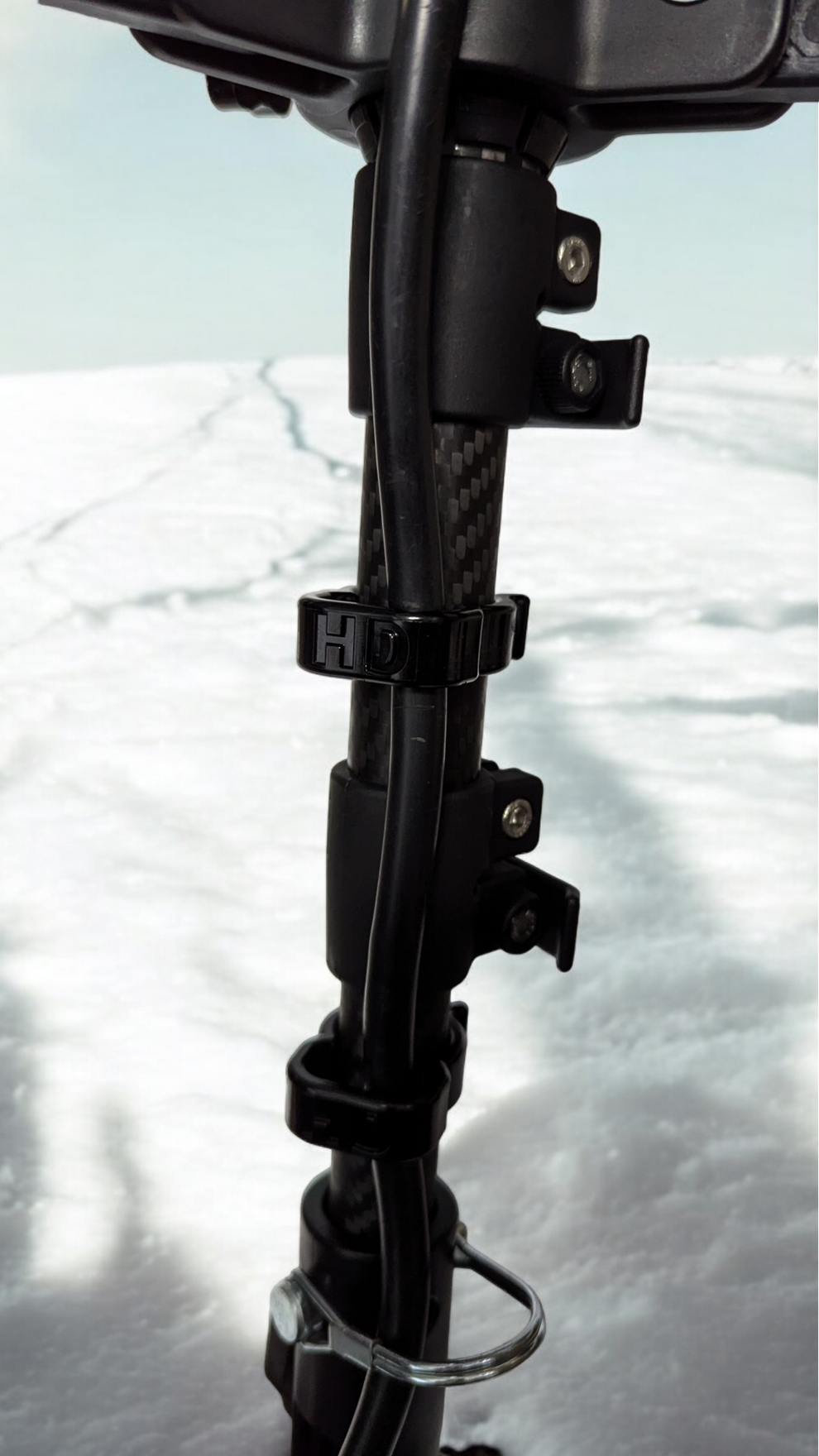 HD Innovations Carbon FFS Ice Pole Combo 24”-60”