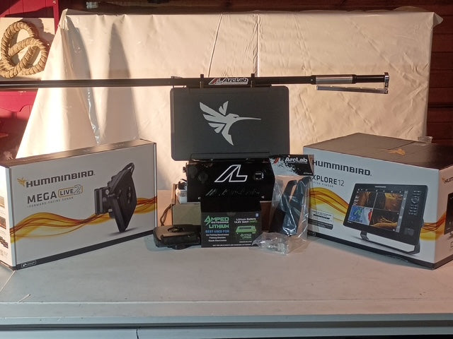 Humminbird 12" XPLORE Mega Live ARCLAB BUNDLE