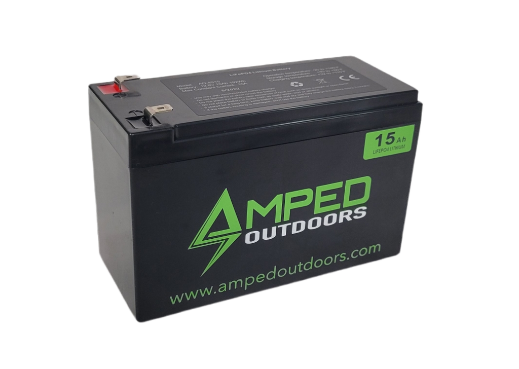 Amped 15Ah Lithium Battery