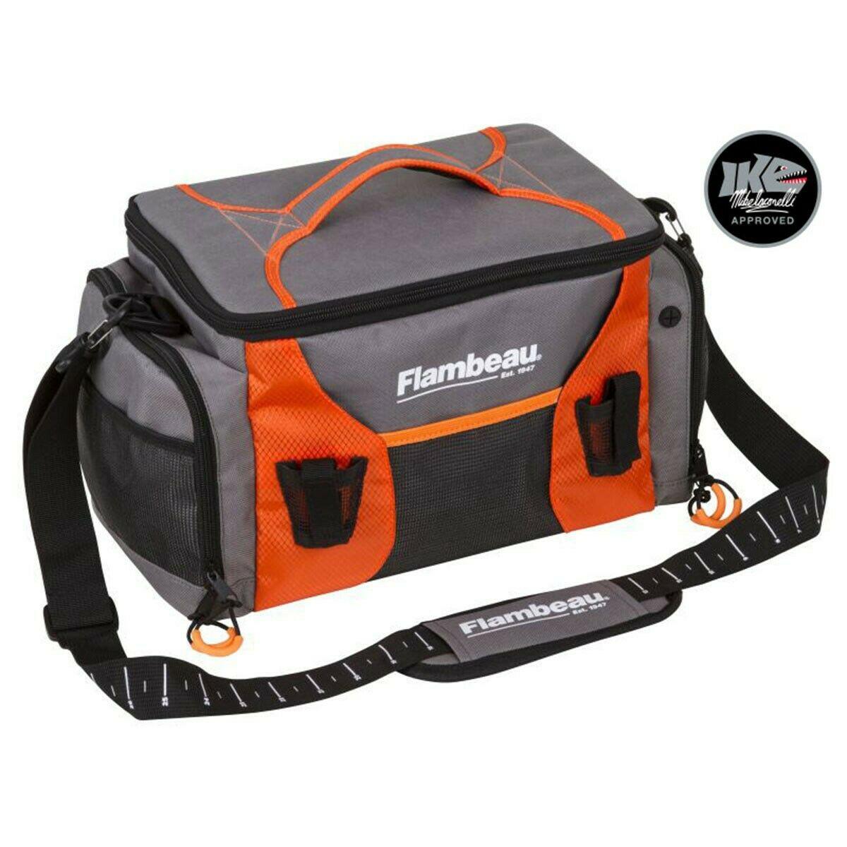 Flambeau Outdoors R50D Ritual Large Duffle Bag, Portable Fishing Organizer Shoulder Satchel with Tuff Tainers Inside
