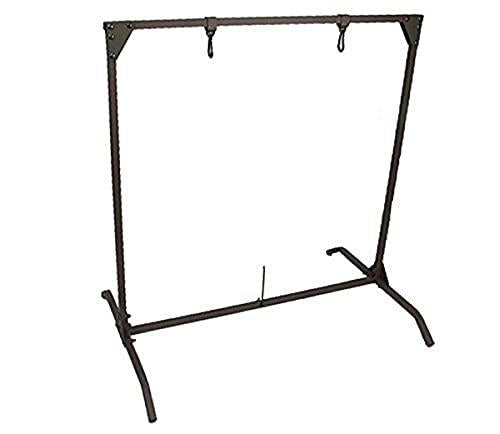 HME Products BowHunting Archery Indoor/Outdoor Range Practice Shooting 30 Inch Bag Holder Target Stand with Stabilizer Pin and Raised Leg Design