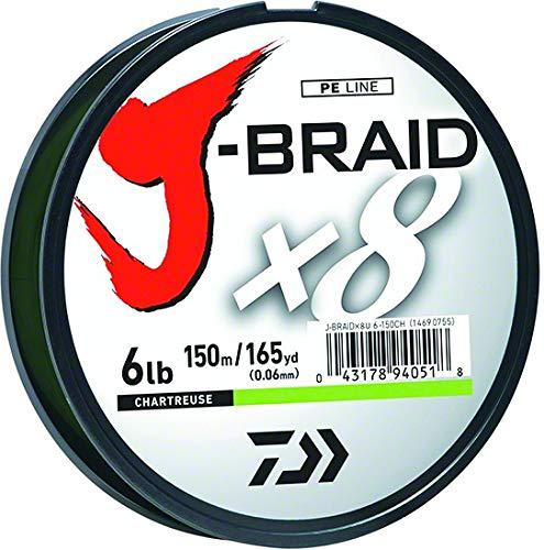 J-BraidX8, Filler Spool, Chartreuse