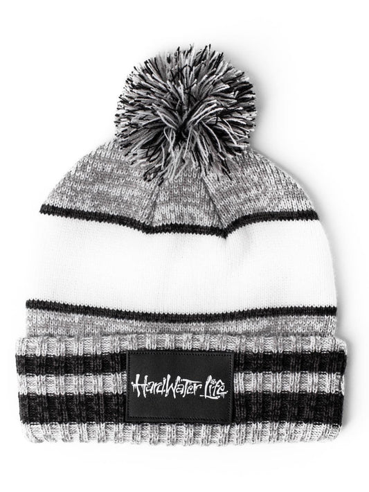 Hardwater Life Black Pom Hat