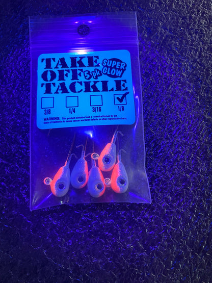 Take off Tackle Tear Drop jig 1/4