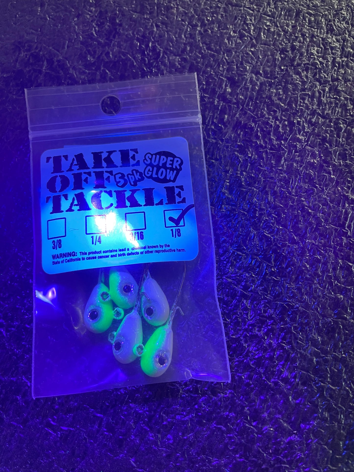 Take off Tackle- Tear drop jig 1/8