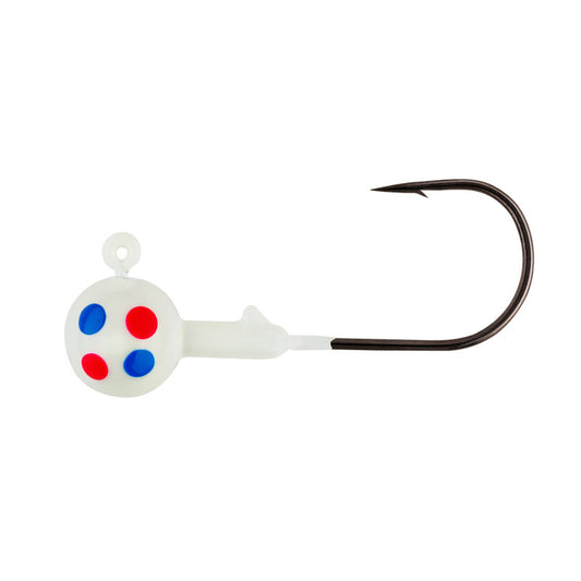 Northland Gum-Ball Jig 1/4oz. Super Glo Wonderbread