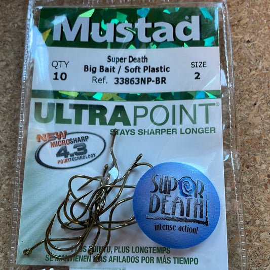 Mustad Ultra Point Super Death Hooks