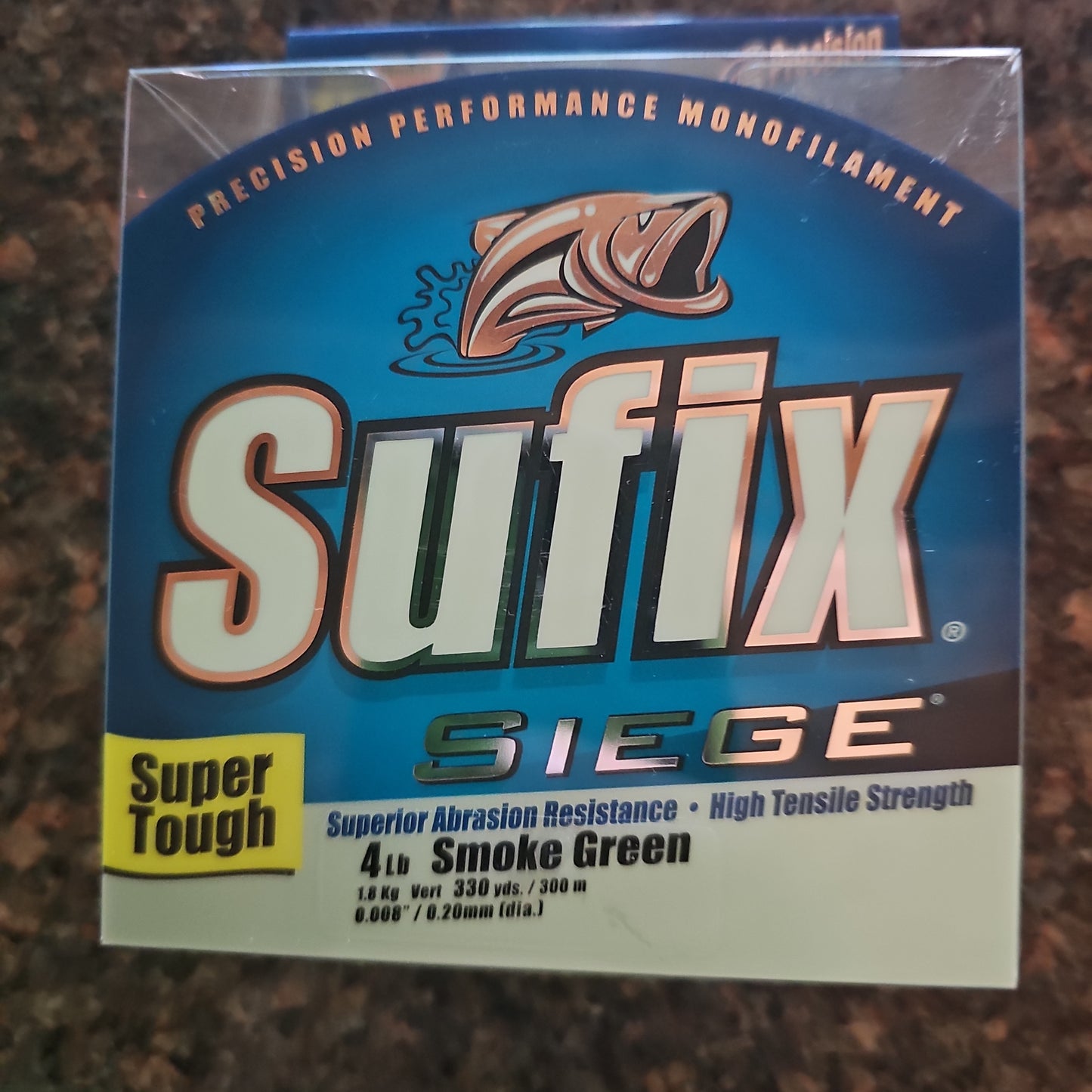 Sufix Siege 4lb Smoke Green