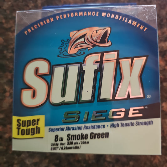 Sufix Siege 8lb Smoke Green