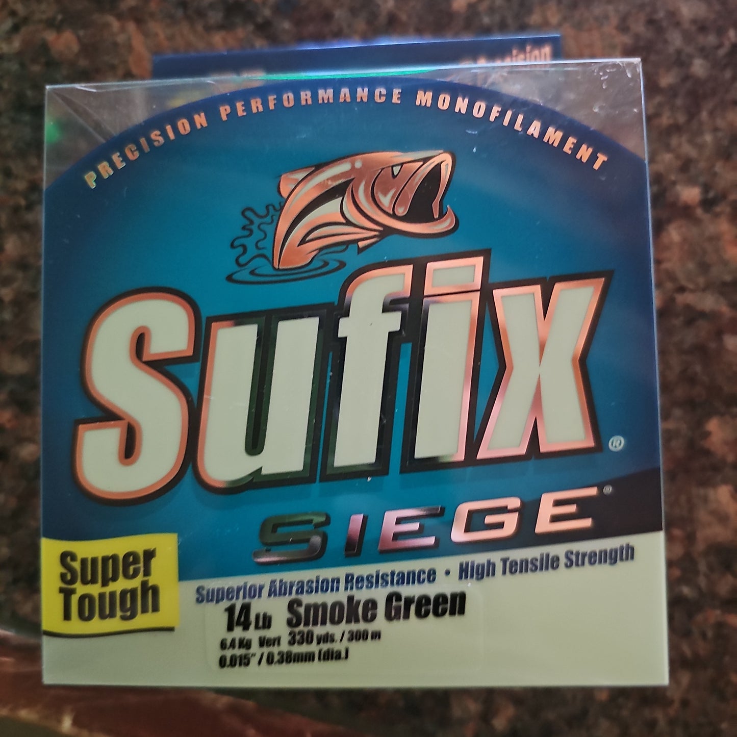 Sufix Siege 14lb Smoke Green