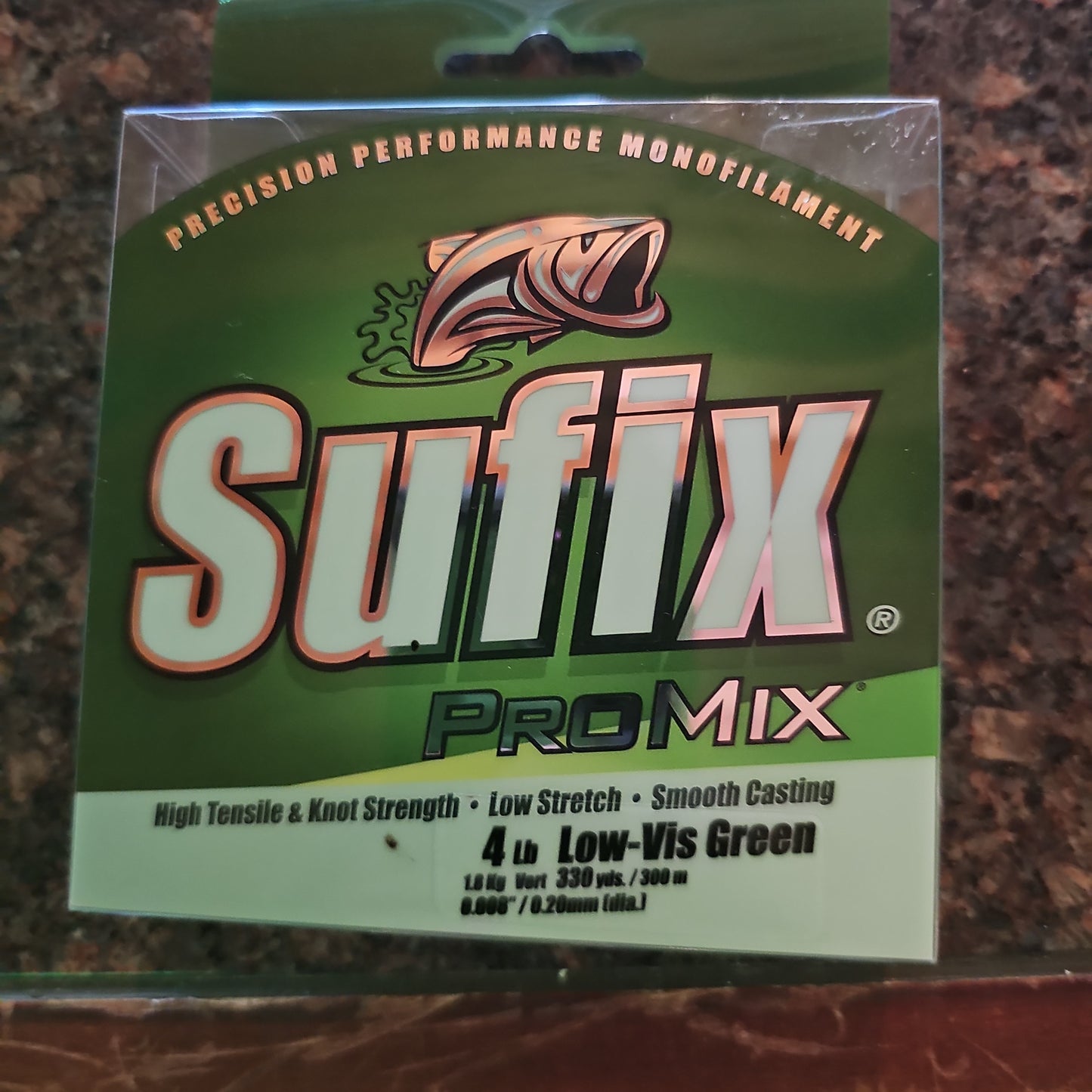 Sufix Promix 4lb Low-Vis Green