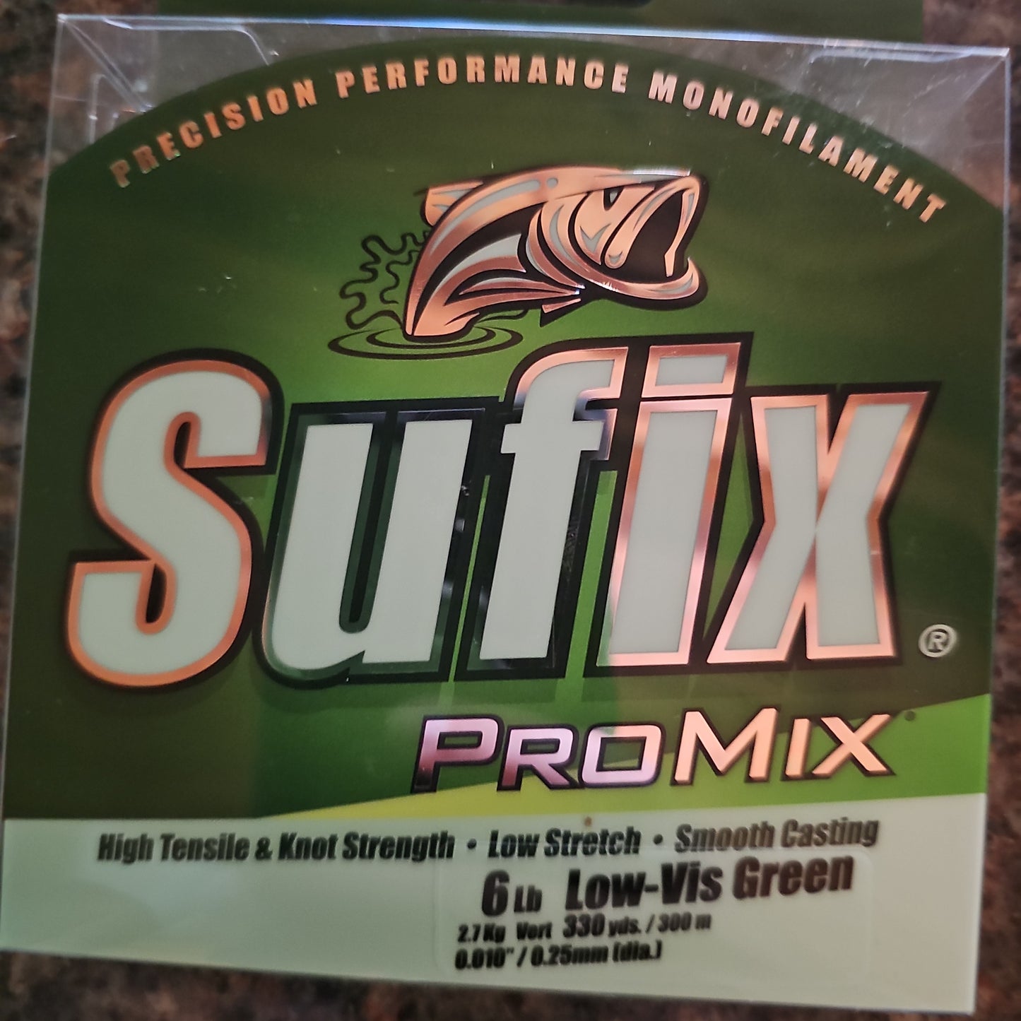 Sufix Promix 6lb Low-Vis Green