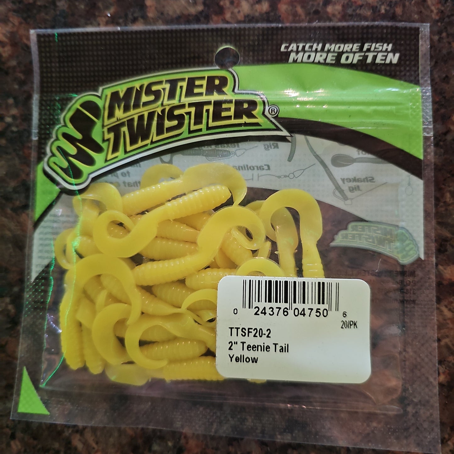 Mister Twister 2" Teenie Tail