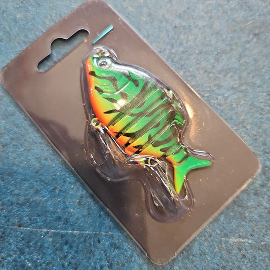 Swimbait Medium Sunfish (Neon Grn/Org)