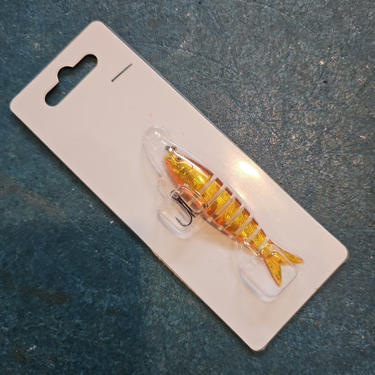 Swimbait Small Shiner (Org/Gld)