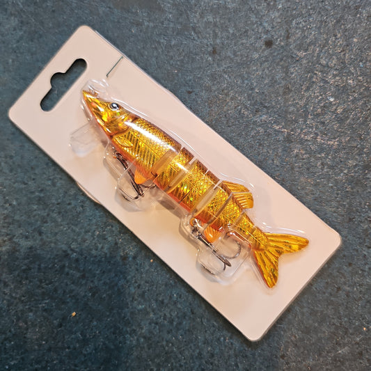 Swimbait Medium Pike (Gld/Org)