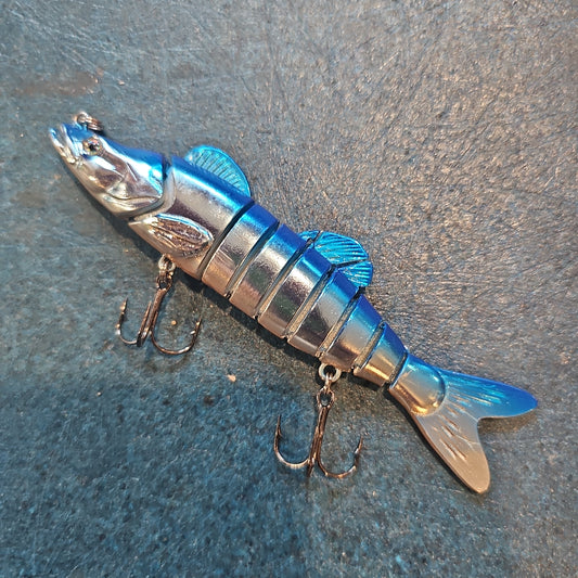 Swimbait Medium Pike (Blu/Slvr)