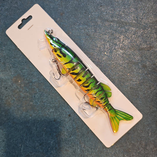 Swimbait XL Pike (NeonGrn/Org)