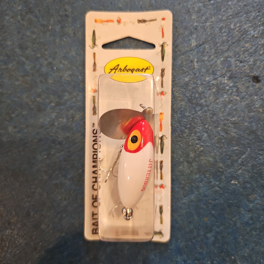 Arbogast Jitterbug 1/4oz (Red/Blu)