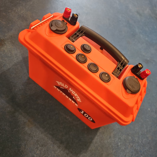 Bold North Outdoors 100 Series Power Box ORANGE