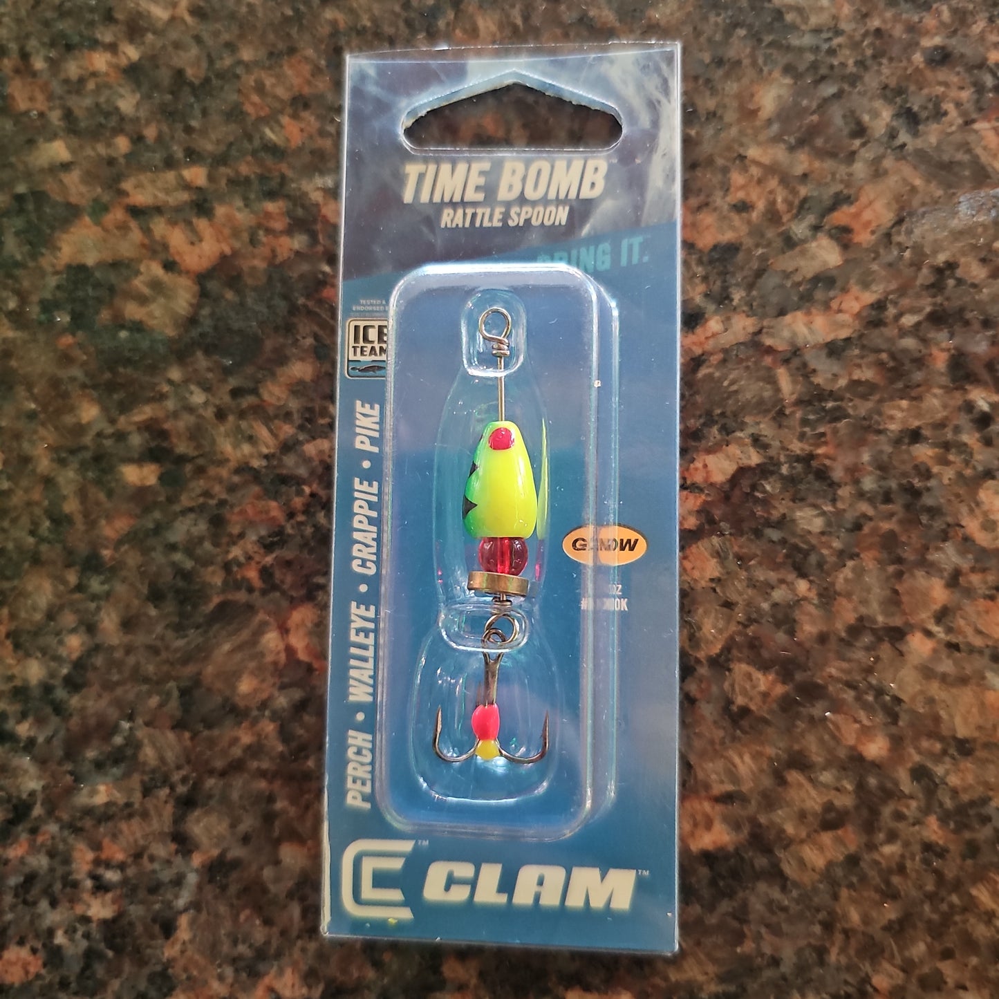 Clam Time Bomb Rattle Spoon Glow Firetiger