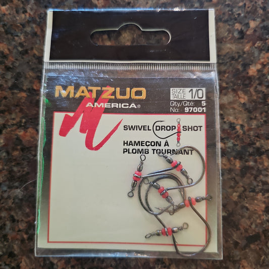 Matzuo Swivel Drop Shot Sz 1/0