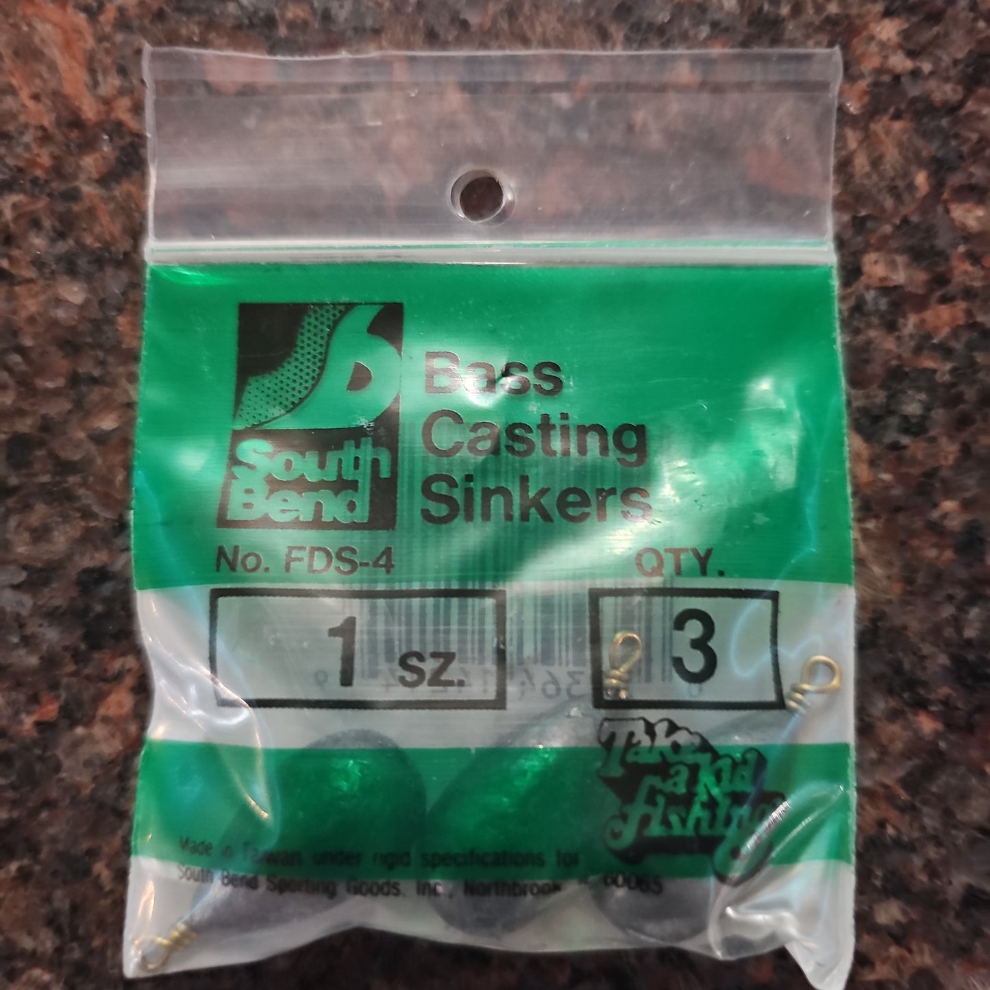 South Bend Bass Casting Sinkers