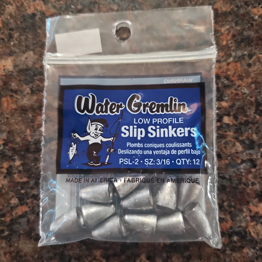 Water Gremlin Slip Sinkers