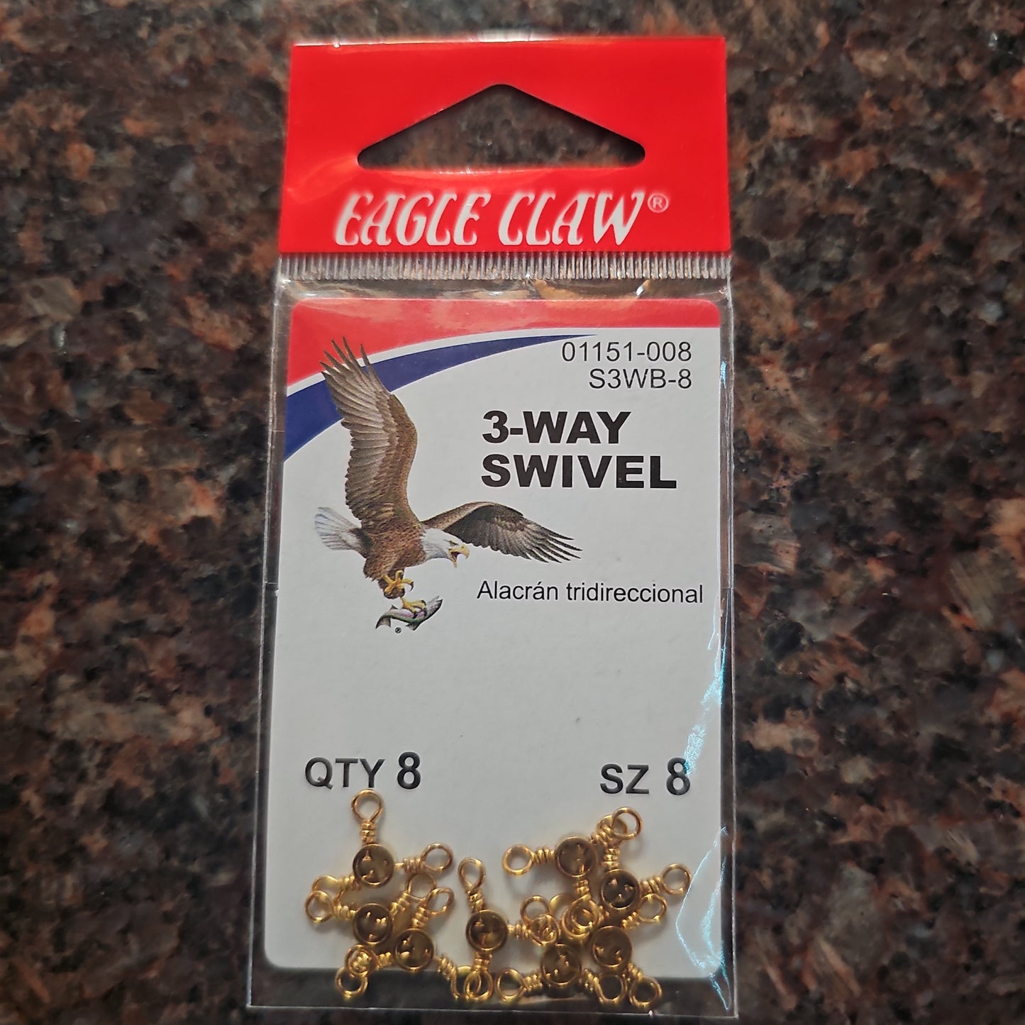 Eagle Claw 3-Way Swivel