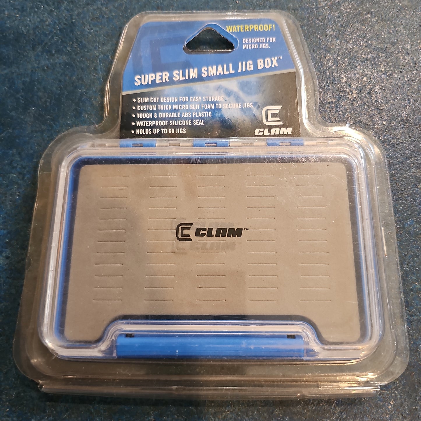 Clam Super Slim Small Jig Box