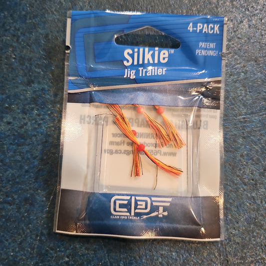 Clam Silkie Jig Trailer Firecraw