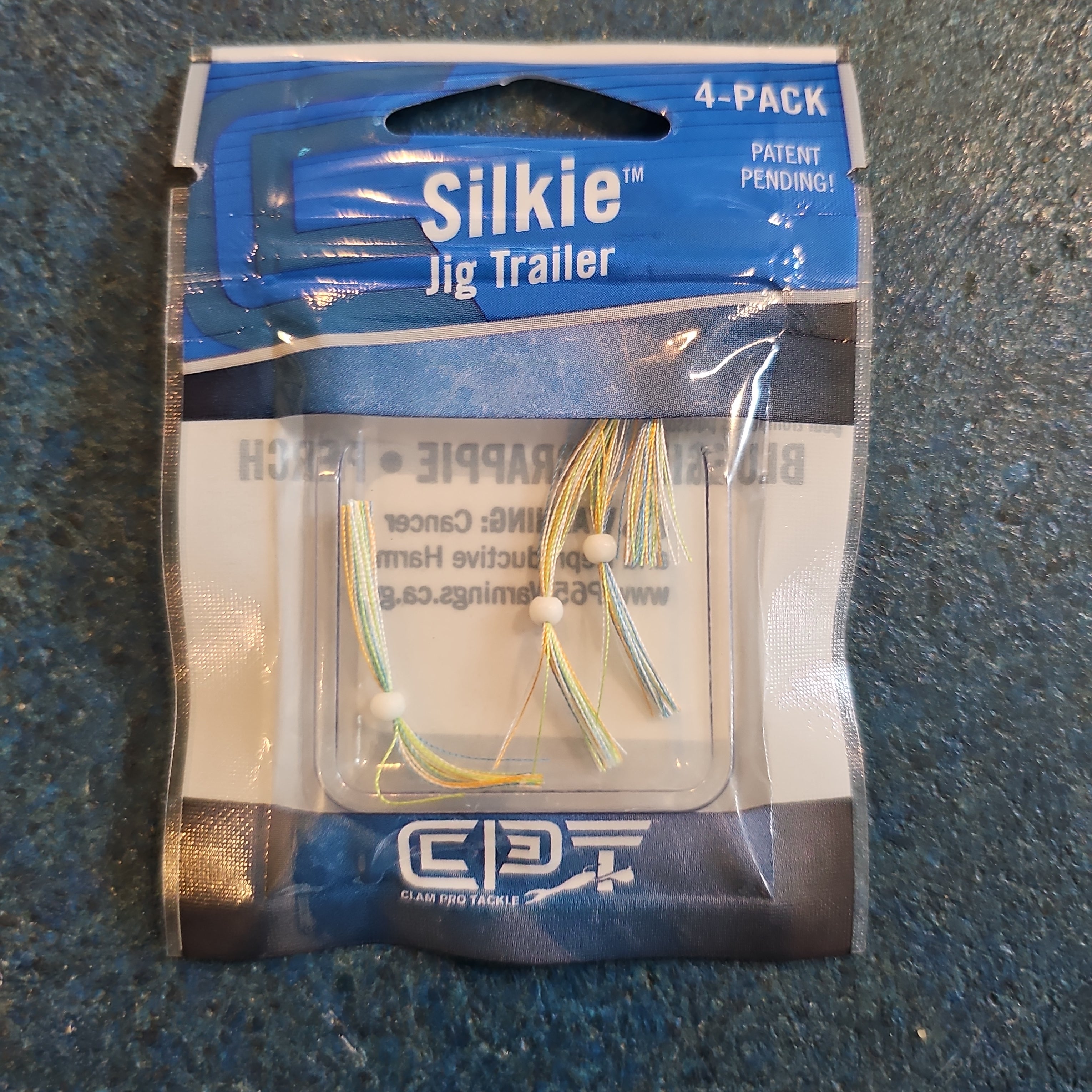 Clam Silkie Jig Trailer - Crawfish - Ice Fishing - 4 per pack Clam Silkie Jig Trailer - Crawfish - Ice Fishing - 4 per pack