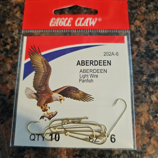 Eagle Claw Aberdeen Light Wire Panfish Hooks