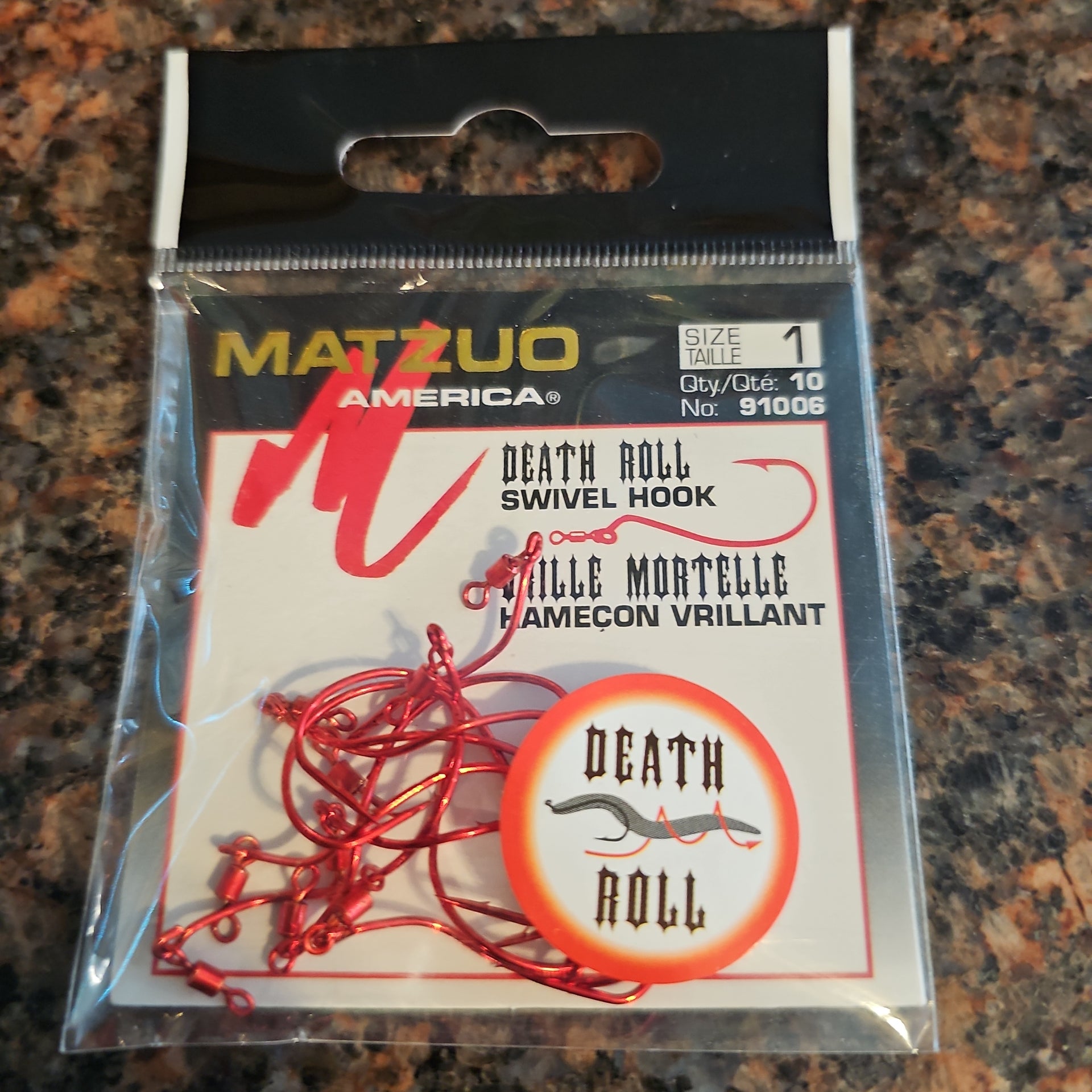 Matzuo Death Roll Swivel Hooks – MasterB&H