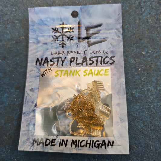 Lake Effects Plastics Crazy Bug AK Shiner