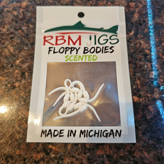 RBM Jigs Plastics White