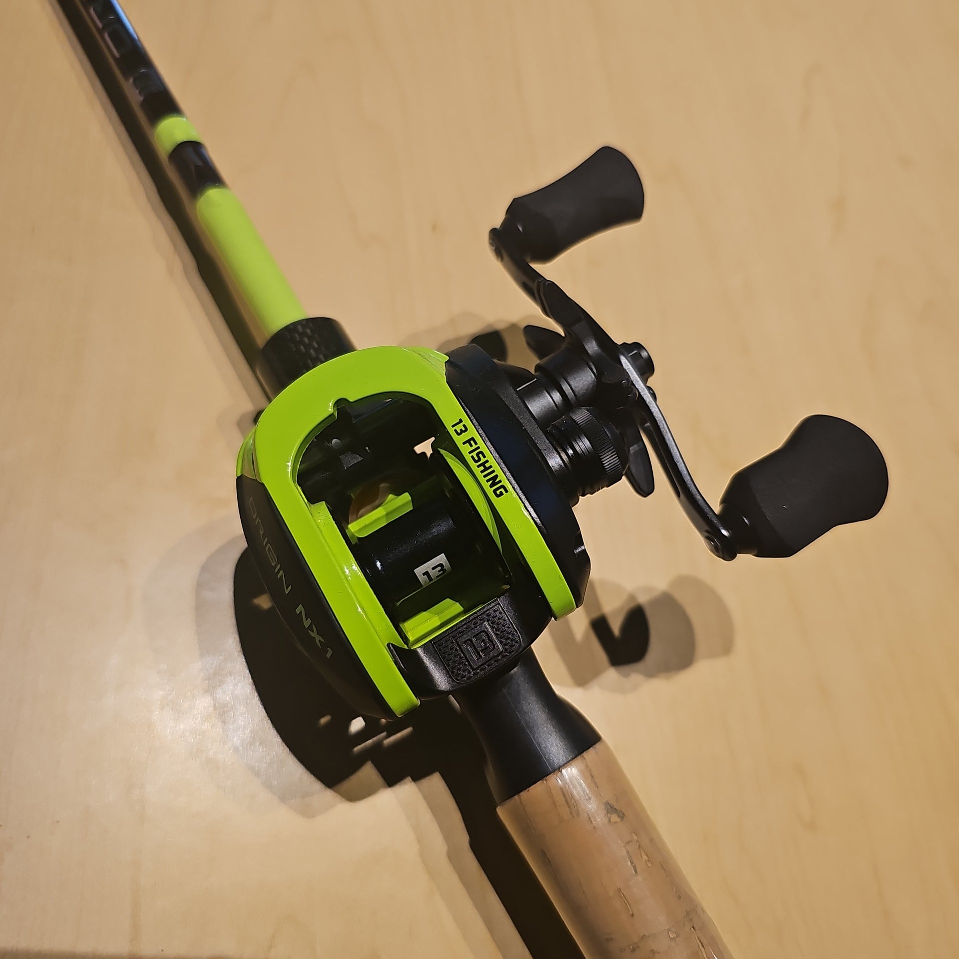 13 Fishing Origin NX 7ft 1in M Baitcast Combo 8.1:1 Fast RH