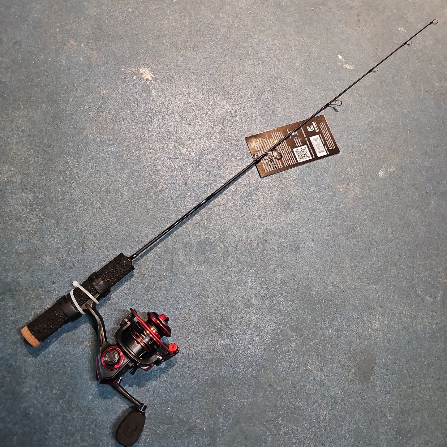 Clam Katana Ice Rod/Reel Combo