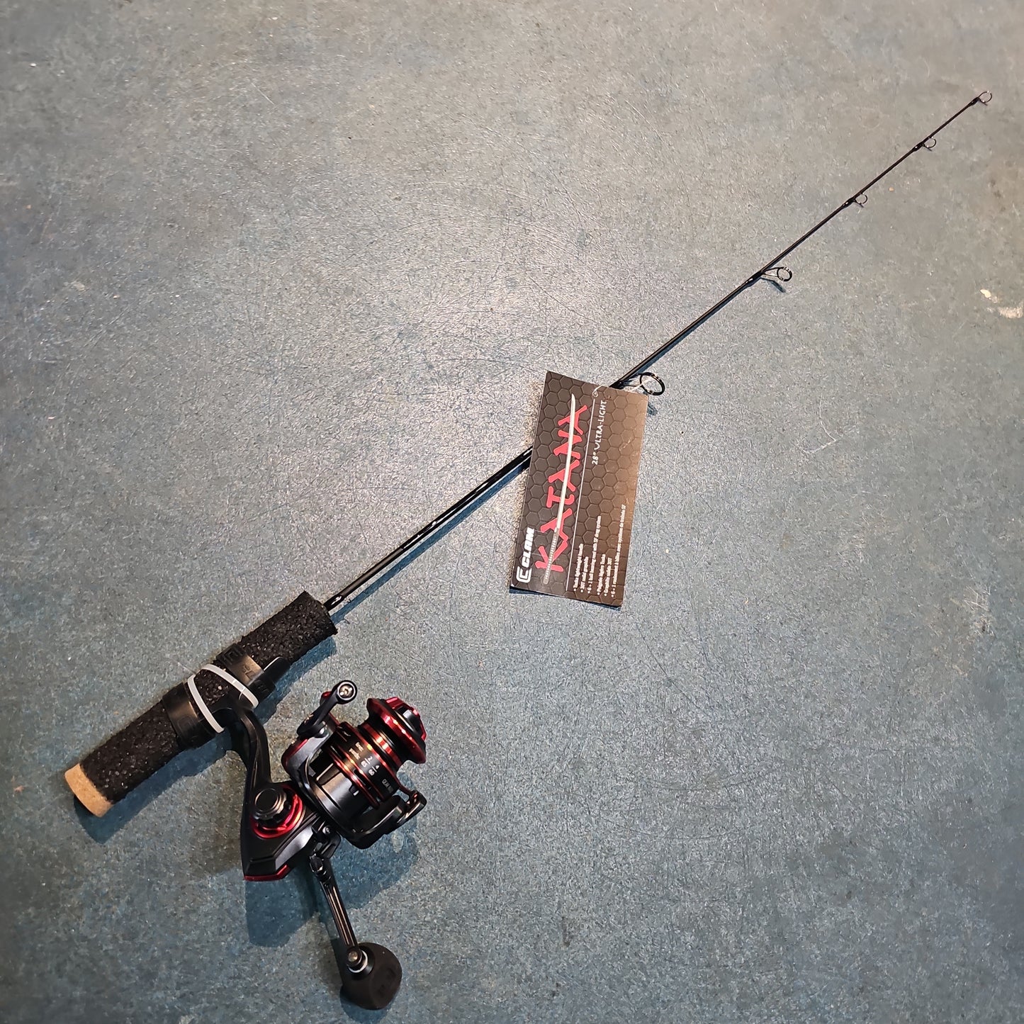 Clam Katana Ice Rod/Reel Combo